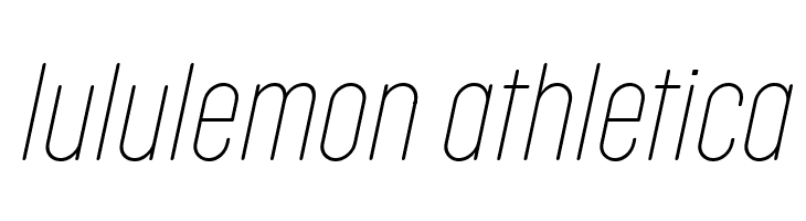 Cocogoose Compressed Trial Thin Italic  Descarca Fonturi Gratis