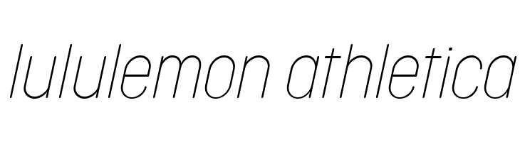 Cocogoose Condensed Trial Thin Italic  Descarca Fonturi Gratis