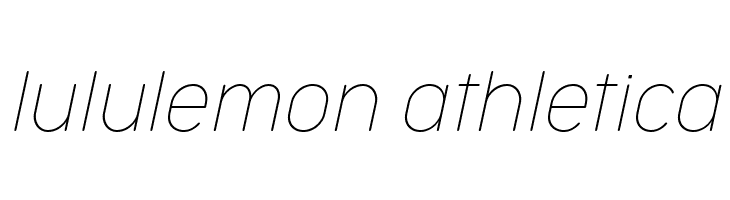 Cocogoose Narrow Trial Thin Italic  Descarca Fonturi Gratis