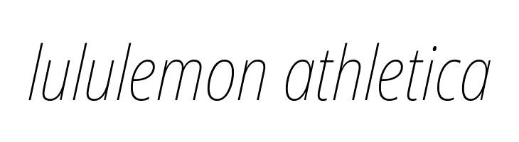 Noto Sans Condensed Thin Italic  Descarca Fonturi Gratis