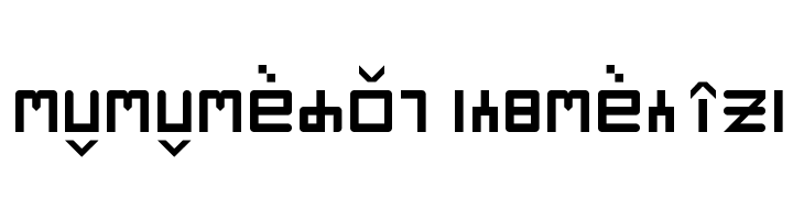 Sanskrit Logograms Regular  Descarca Fonturi Gratis