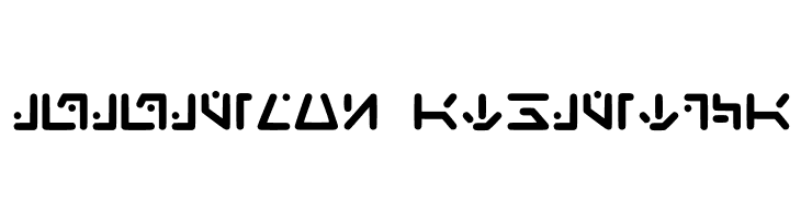 Aurebesh_droid Regular  Descarca Fonturi Gratis