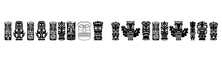 Tiki Idols  Descarca Fonturi Gratis