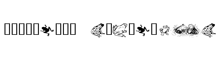 KR Frogs for Jennifer  Descarca Fonturi Gratis