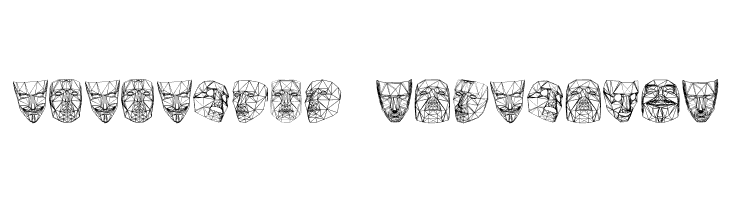 Masks 3D Regular  Descarca Fonturi Gratis