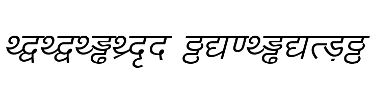 DV-TTYogesh Italic  Descarca Fonturi Gratis