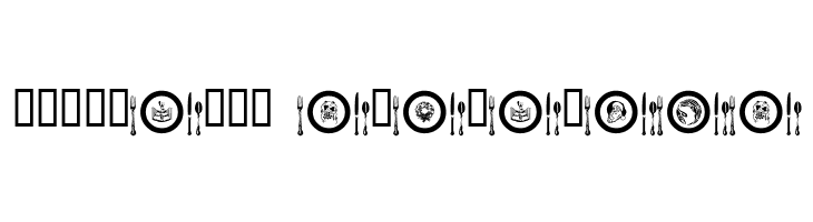 AL Place Settings Dings  Descarca Fonturi Gratis