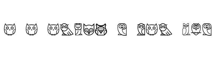 Owls Regular  Descarca Fonturi Gratis