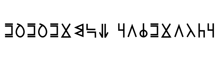 Modern Wakandan Regular  Descarca Fonturi Gratis