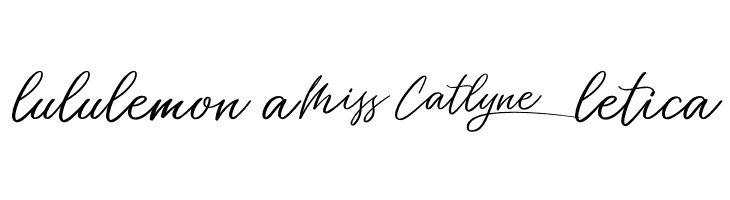 Miss Catlyne  Descarca Fonturi Gratis