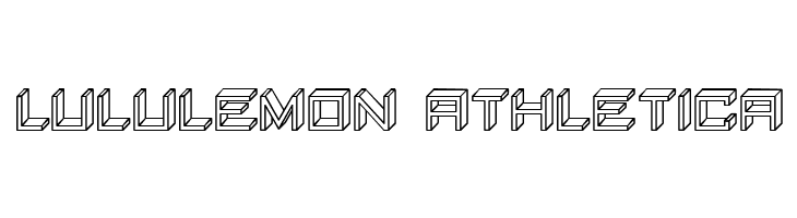 Blocky Letters Hollow Regular  Descarca Fonturi Gratis