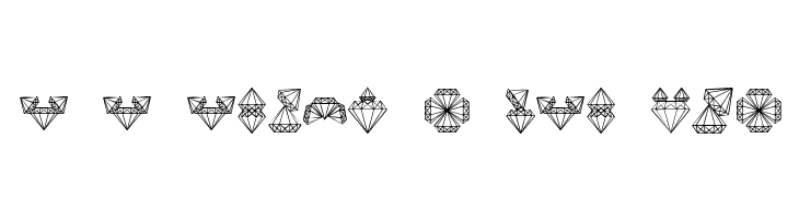 Diamond Blocks Regular  Descarca Fonturi Gratis