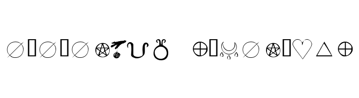 KR Wiccan Symbols  Descarca Fonturi Gratis