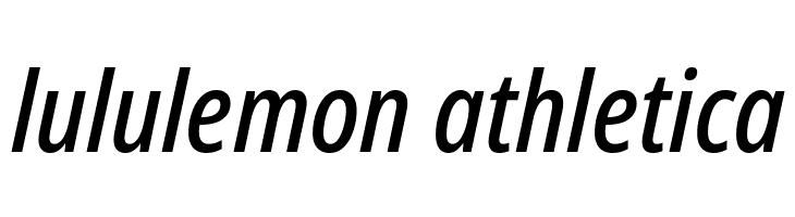 Avrile Sans Condensed Medium Italic  Descarca Fonturi Gratis