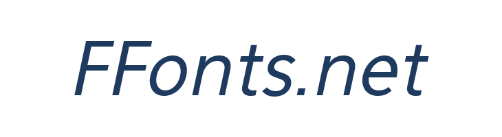 Eau Sans Book Oblique font — Lorem ipsum body text preview