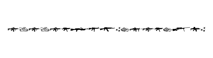 Army weapons tfb  Descarca Fonturi Gratis