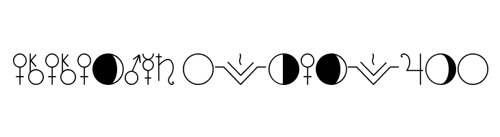 ASTOLOGY ASTROLOGICAL TFB  Descarca Fonturi Gratis