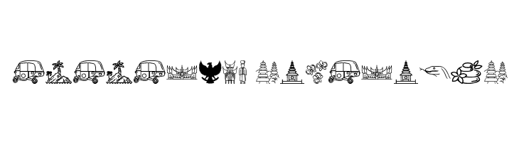 Indonesian Icons  Descarca Fonturi Gratis