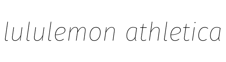 Trujillo Thin Italic  Descarca Fonturi Gratis