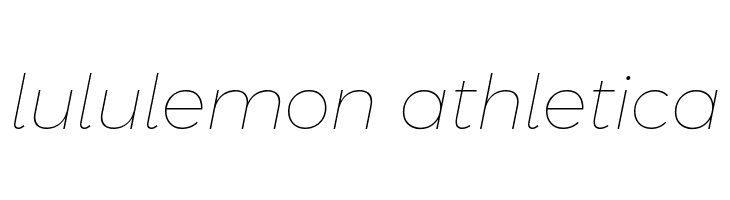 Argentum Novus Thin Italic  Descarca Fonturi Gratis