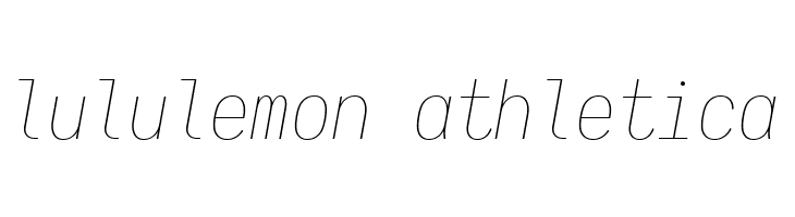 Aardvark Fixed Thin Italic  Descarca Fonturi Gratis