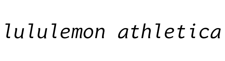 Inconsolata LGC Markup Italic  Descarca Fonturi Gratis
