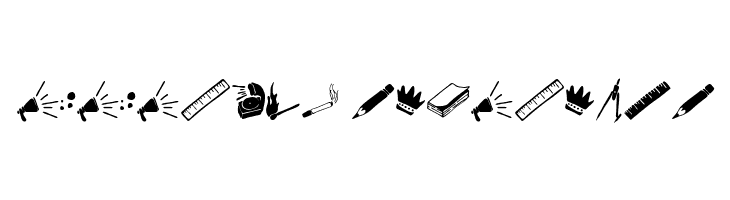 Care Around Dingbats  Descarca Fonturi Gratis
