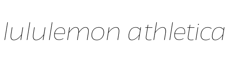 Atozimple Thin Italic  Descarca Fonturi Gratis