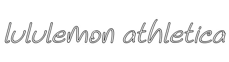 Noela Sherly Outline Italic  Descarca Fonturi Gratis