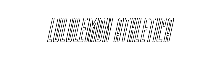 Blue Cobra Outline Italic  Descarca Fonturi Gratis