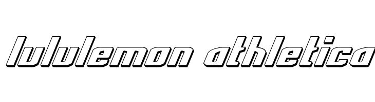 National Express 3D Italic  Descarca Fonturi Gratis