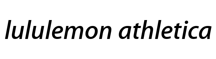 Myriad Apple SemiboldItalic  Descarca Fonturi Gratis