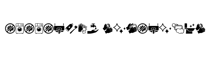 Hygiene Icons  Descarca Fonturi Gratis