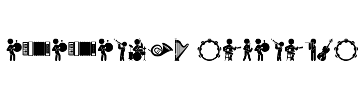 Orchestra Icons  Descarca Fonturi Gratis