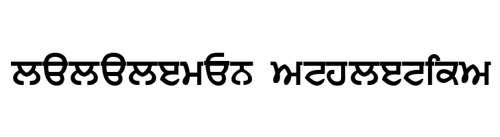 Punjabi  Bold  Descarca Fonturi Gratis
