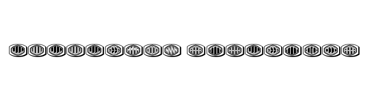 Bulged Monogram Stylish Regular  Descarca Fonturi Gratis