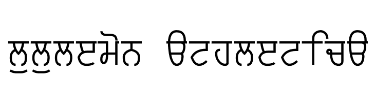 Punjabi Typewriter  Descarca Fonturi Gratis