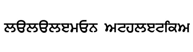 Punjabi Sans  Descarca Fonturi Gratis