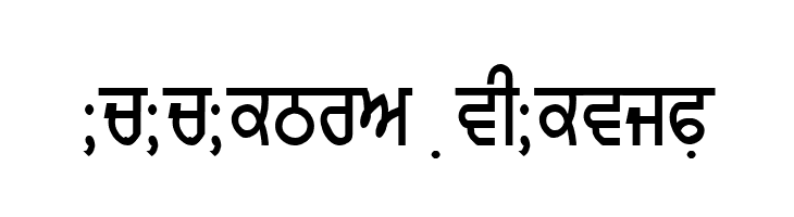 GurmukhiLys 010  Descarca Fonturi Gratis