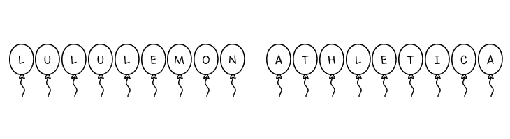 Festive*Balloons Regular  Descarca Fonturi Gratis