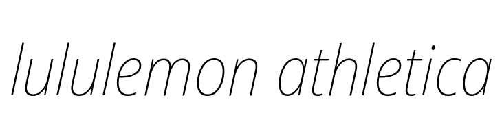 Noto Sans SemiCondensed Thin Italic  Descarca Fonturi Gratis