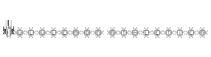 CyberTech Monogram  Descarca Fonturi Gratis