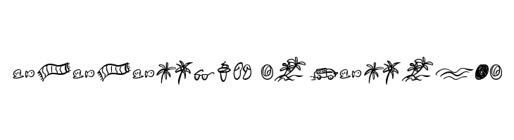 Summer Lovers Dingbat  Descarca Fonturi Gratis