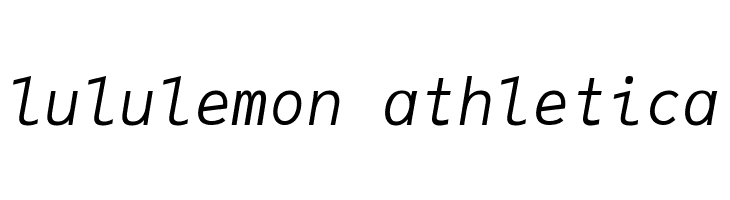 JuliaMono LightItalic  Descarca Fonturi Gratis