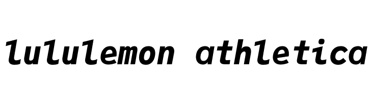 JuliaMono BlackItalic  Descarca Fonturi Gratis