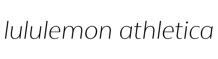 Cromlin DEMO Thin Italic  Descarca Fonturi Gratis