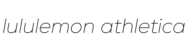 Nexa-Trial Thin Italic  Descarca Fonturi Gratis