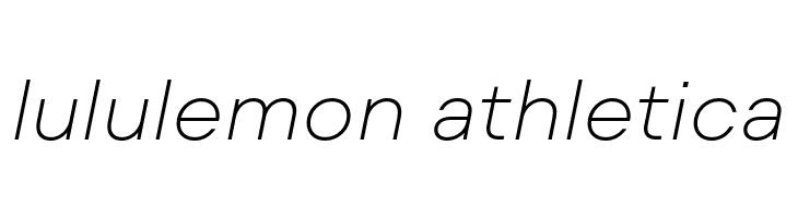 Mont Blanc-Trial ExtraLight Italic  Descarca Fonturi Gratis