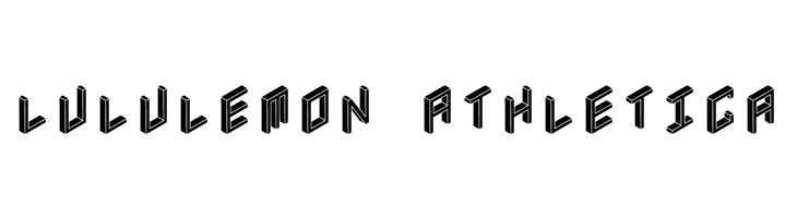 3D Isometric Black  Descarca Fonturi Gratis