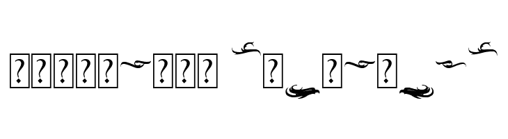 Blackrose Ornament  Descarca Fonturi Gratis